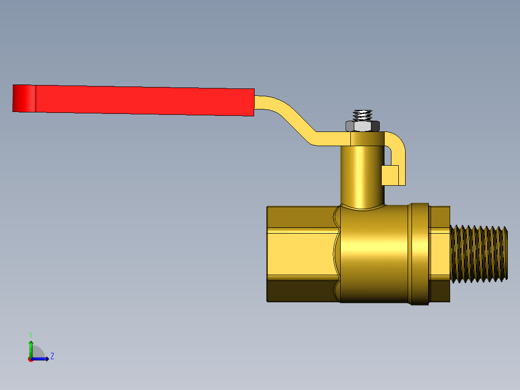 0.25NPT 球阀DN15