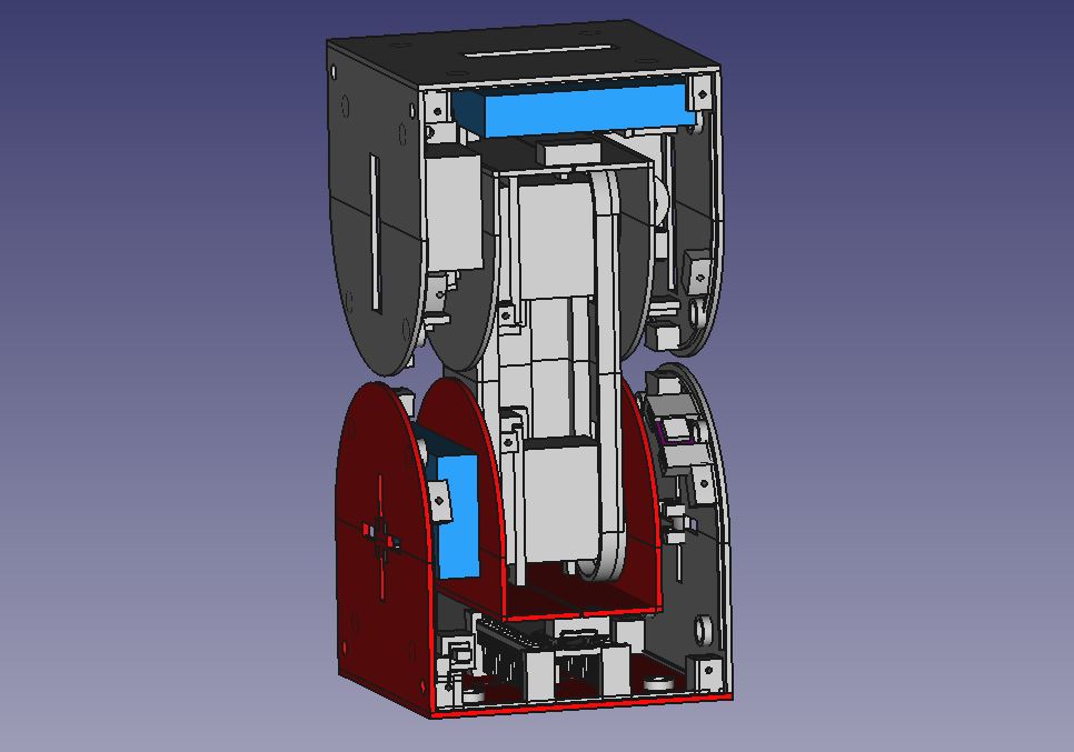 Dtto v1.0自重构移动机器人