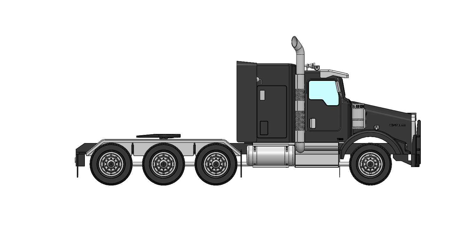 油罐卡车 Kenworth T800 + Citerne