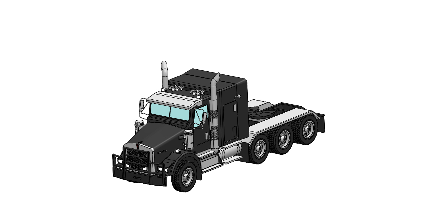 油罐卡车 Kenworth T800 + Citerne