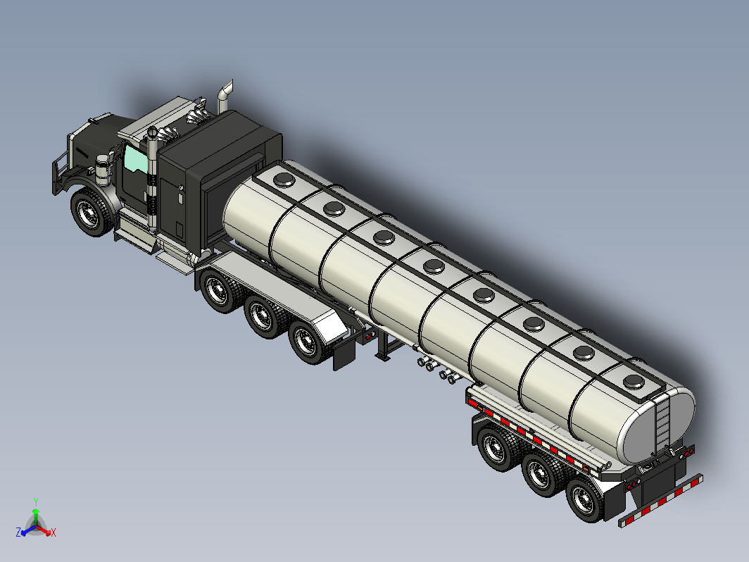 油罐卡车 Kenworth T800 + Citerne