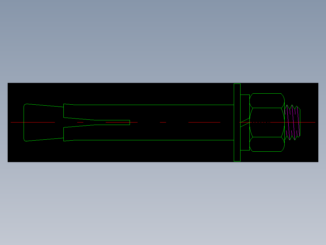 M16×125膨胀螺栓组件