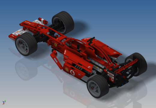 ferrari f1赛车1比10LEGO缩略图