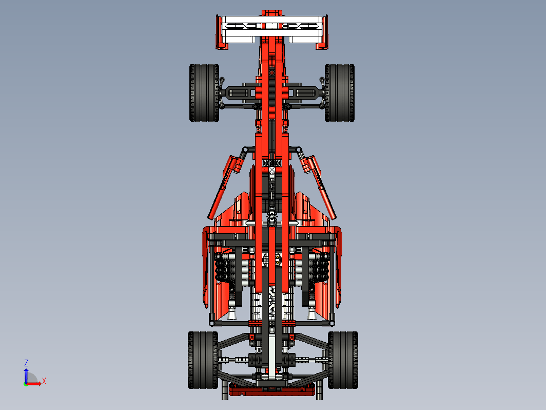 ferrari f1赛车1比10LEGO