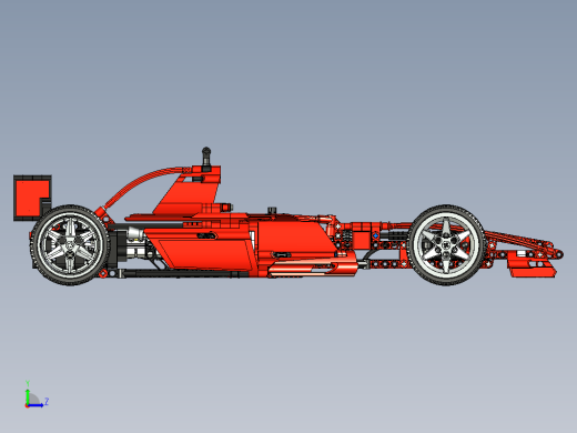 ferrari f1赛车1比10LEGO缩略图