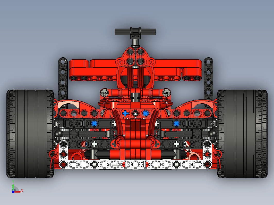 ferrari f1赛车1比10LEGO