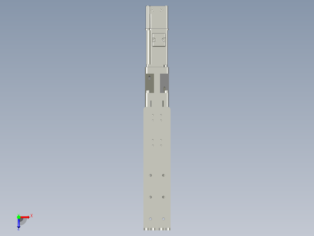 C25-100-1210-D-T100W-L紧凑型电动缸 导轨导向推杆 缸径25mm