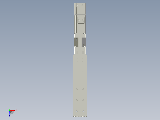 C25-100-1210-D-T100W-L紧凑型电动缸 导轨导向推杆 缸径25mm缩略图