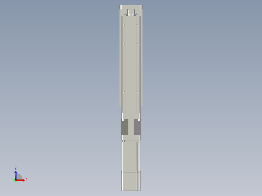 C25-100-1210-D-T100W-L紧凑型电动缸 导轨导向推杆 缸径25mm缩略图