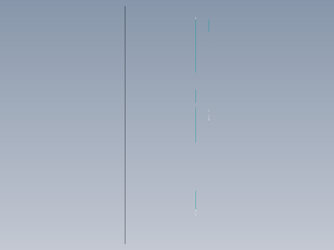 6.5米中心刮泥机CAD图纸