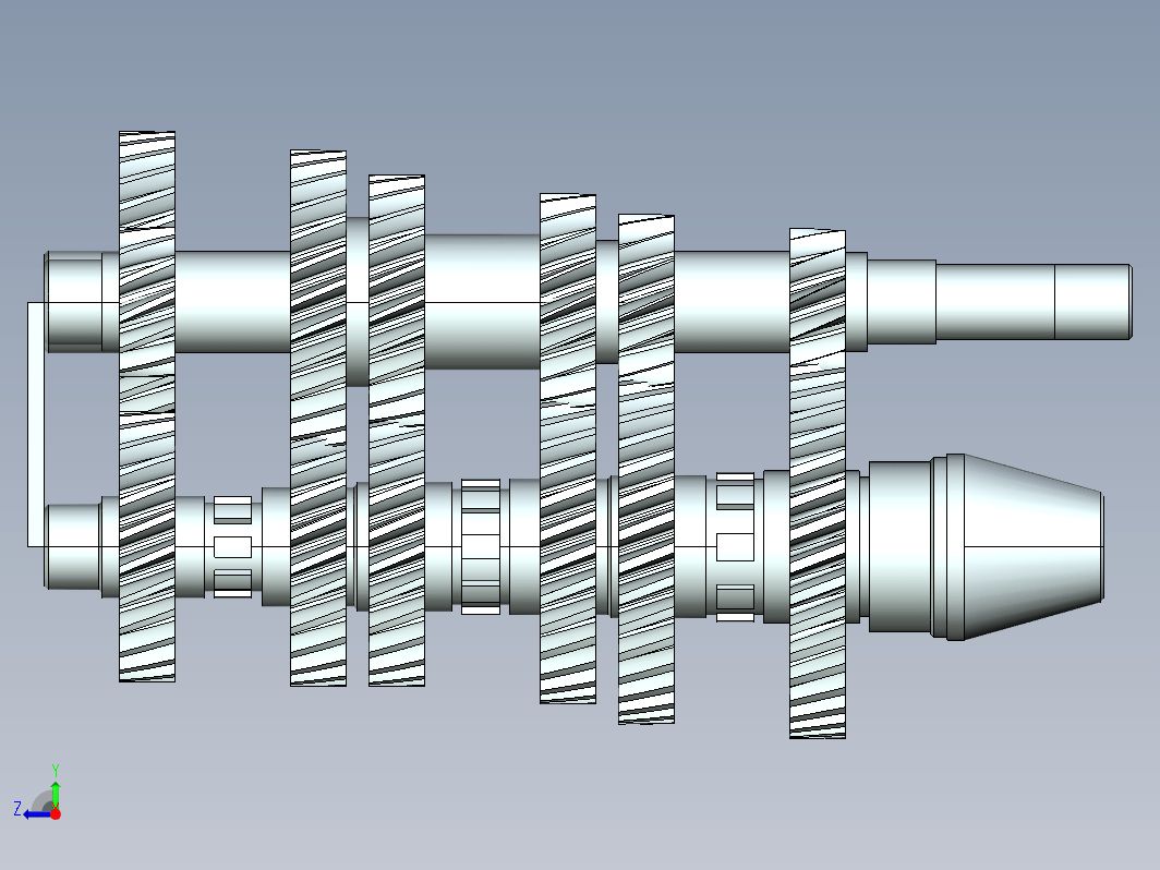 CLGC0154 基于ProE与ANSYS的奇瑞A516轿车变速器设计