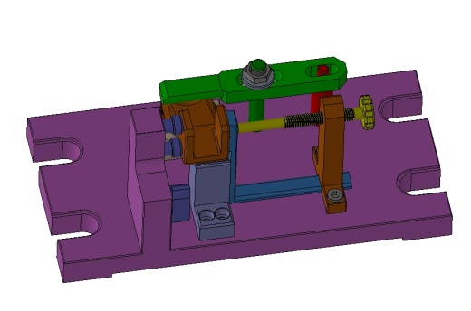 摇臂加工工艺及铣槽夹具设计 SW+CAD+说明书缩略图