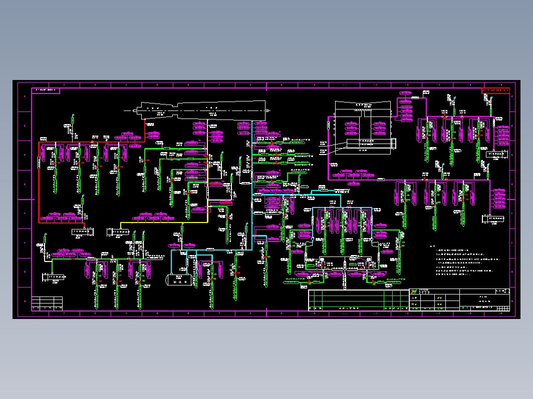 锅炉系统 F146IIS-J0201-13抽汽系统图
