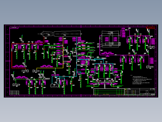 锅炉系统 F146IIS-J0201-13抽汽系统图缩略图