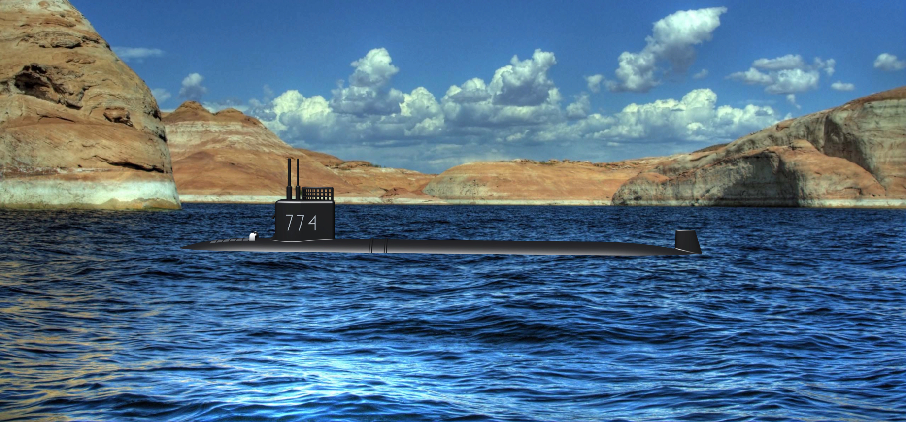 弗吉尼亚级攻击型核潜艇SSN774设计