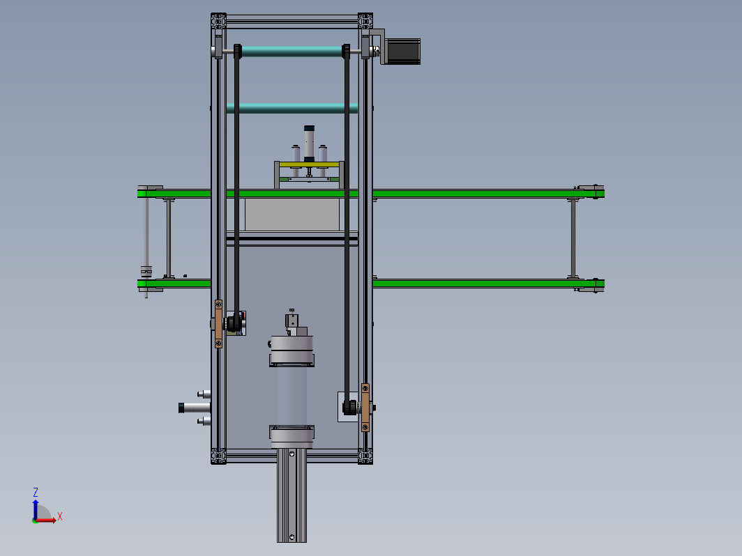 马赛克纸贴自动刷胶(sw+cad+说明书)