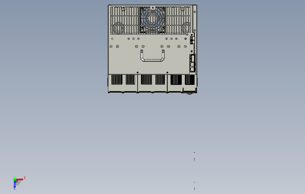 高性能多机传动驱动器STEP_B00(MD810-20M4T160G020W+整机外形图)