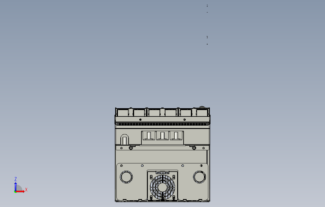 高性能多机传动驱动器STEP_B00(MD810-20M4T160G020W+整机外形图)