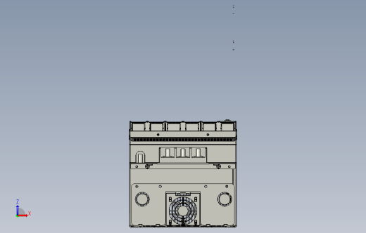 高性能多机传动驱动器STEP_B00(MD810-20M4T160G020W+整机外形图)缩略图