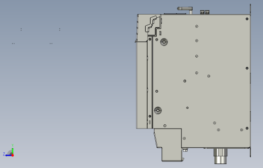 高性能多机传动驱动器STEP_B00(MD810-20M4T160G020W+整机外形图)缩略图