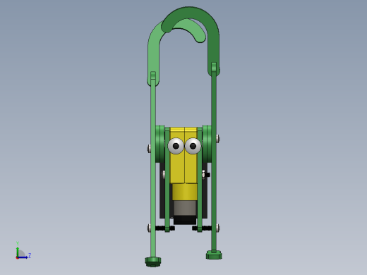 双足行走小玩具 Basic Rope Robot缩略图