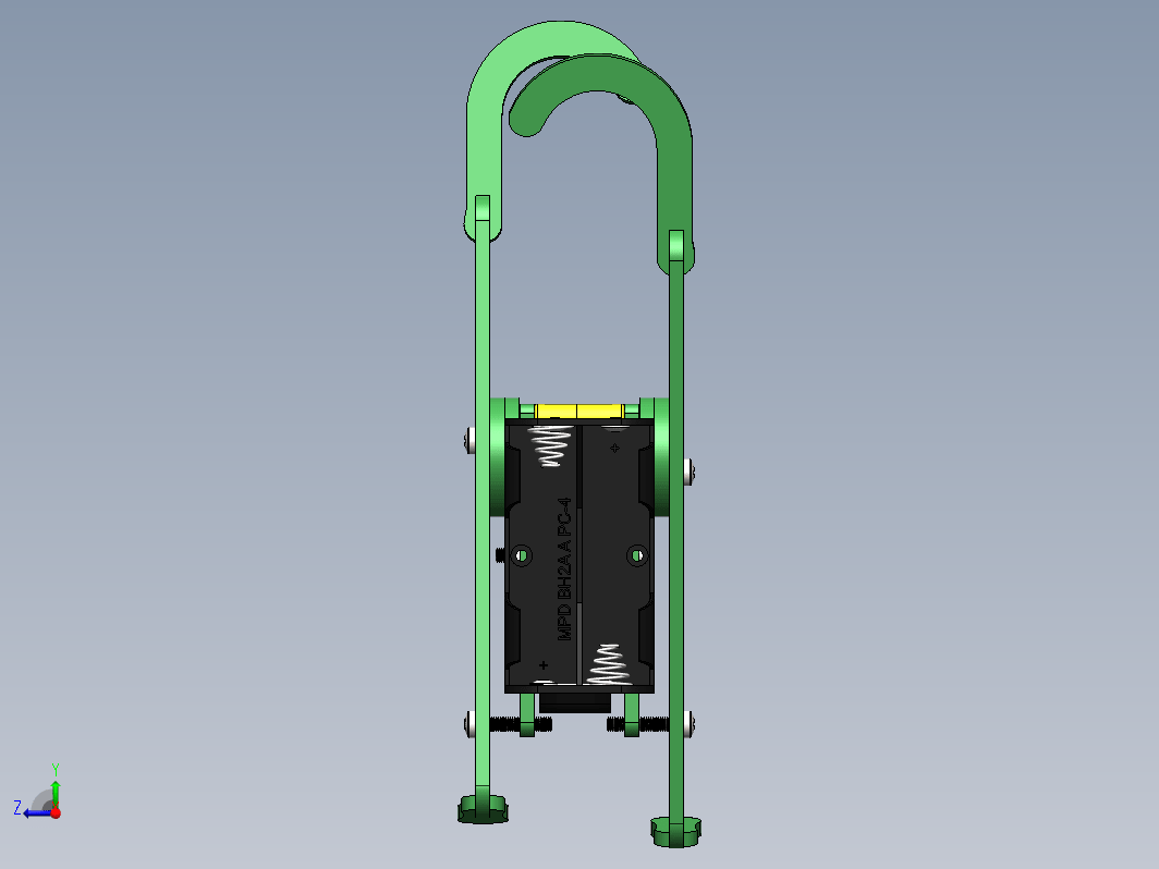 双足行走小玩具 Basic Rope Robot