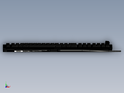 Razer Blackwidow键盘模型缩略图