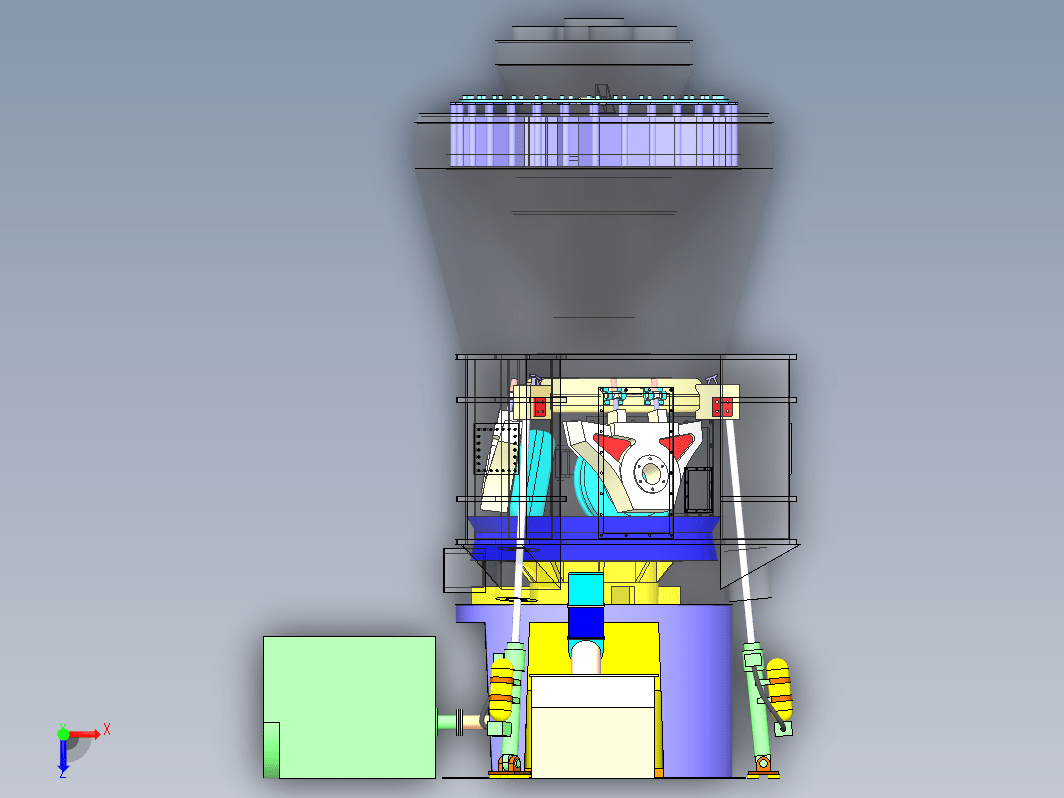 一款磨煤机设计模型