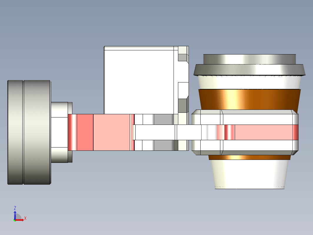 铝投影机器人手爪 Robot Gripper