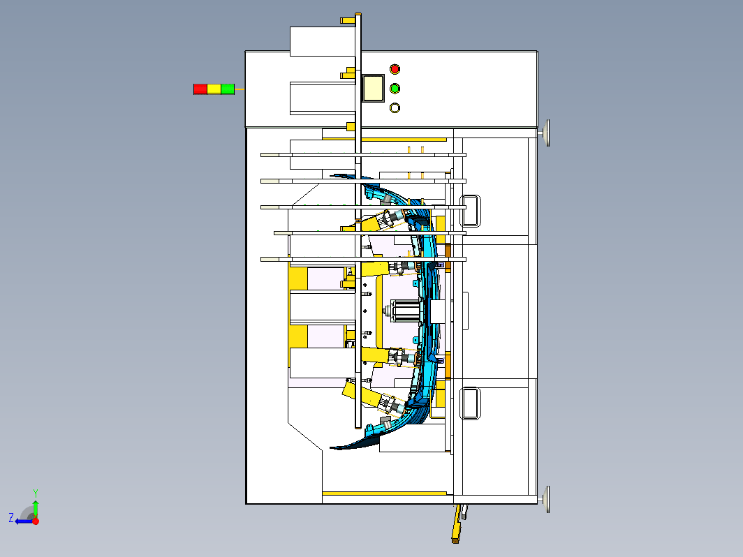 超声波焊接机（焊接后保险杠+倒车雷达支架）