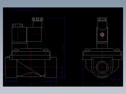 Solenoid Valves电磁阀 2V250-20缩略图