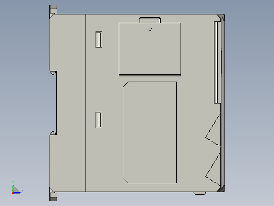 雷赛MC500 运动控制PLC3D图