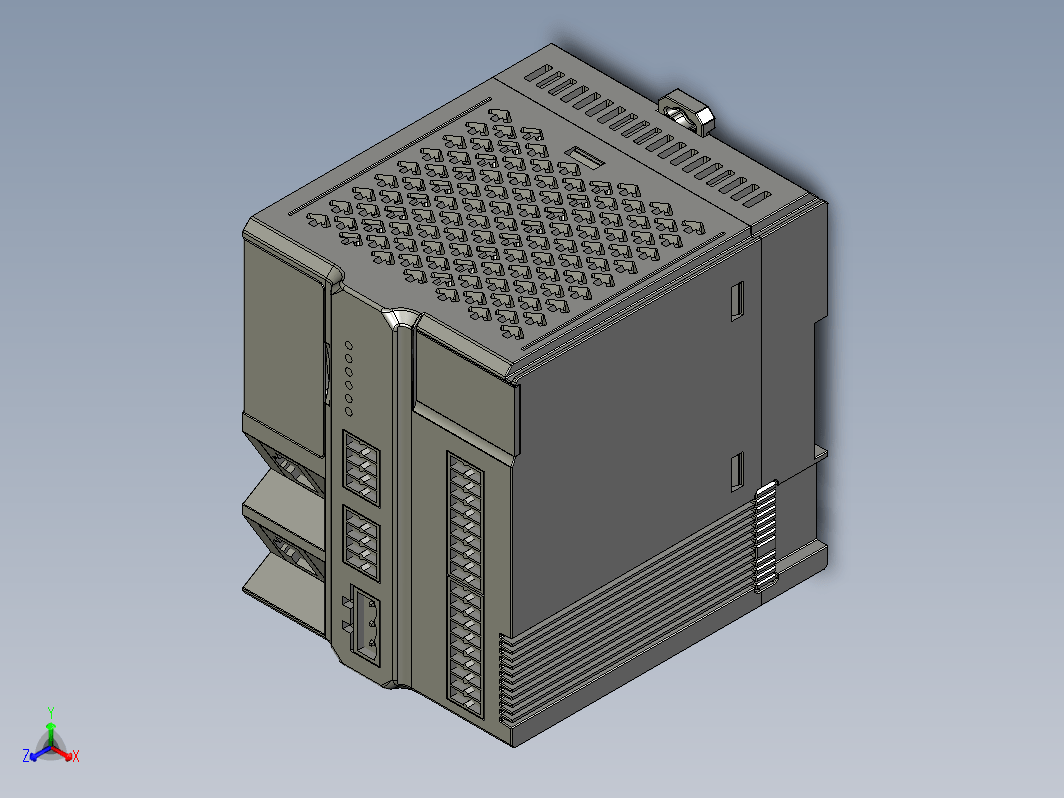 雷赛MC500 运动控制PLC3D图