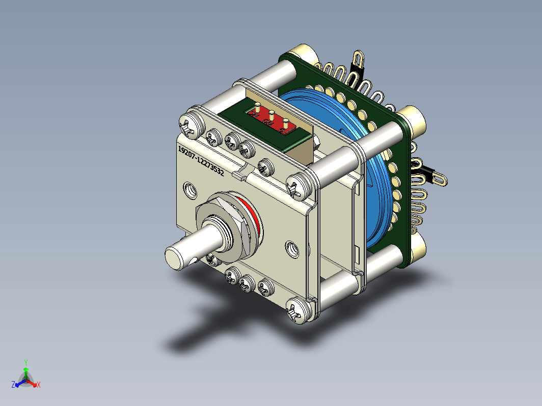 换档开关结构 M1 Tank