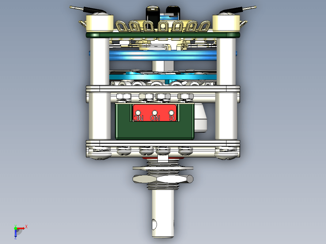 换档开关结构 M1 Tank