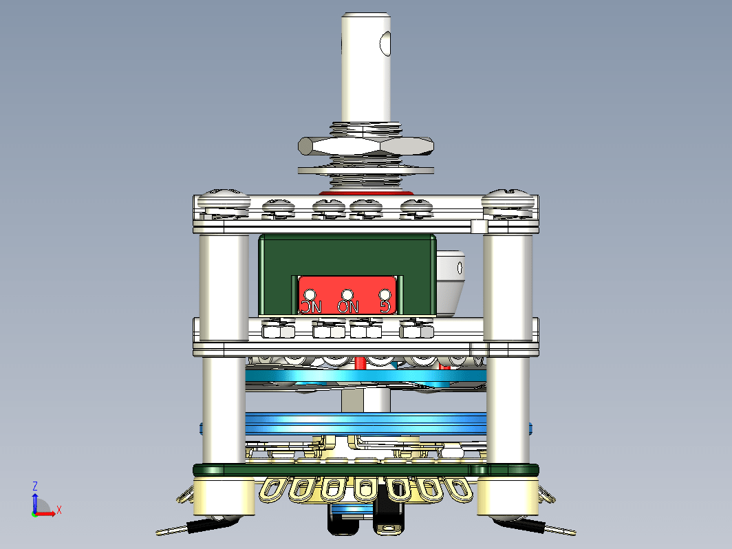 换档开关结构 M1 Tank