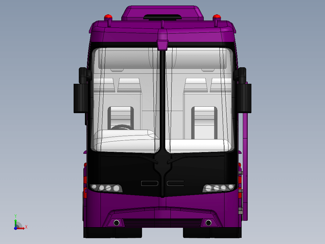 DC Volvo六轮巴士