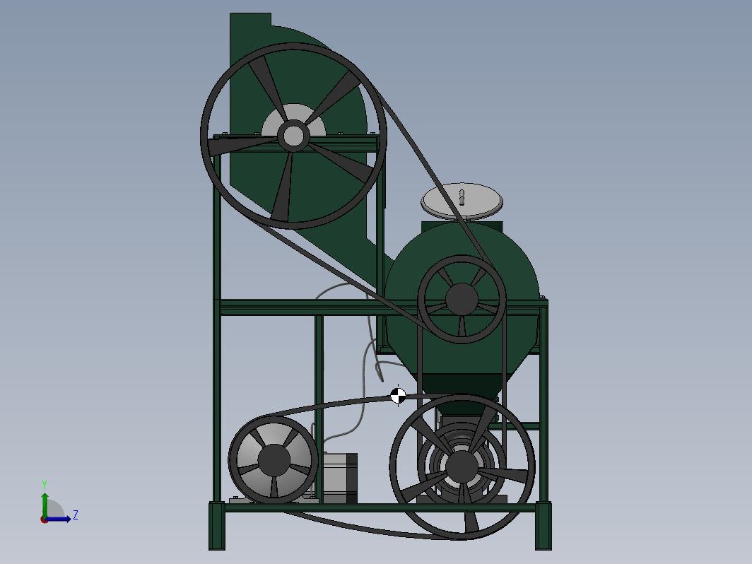 木炭挤压成型机