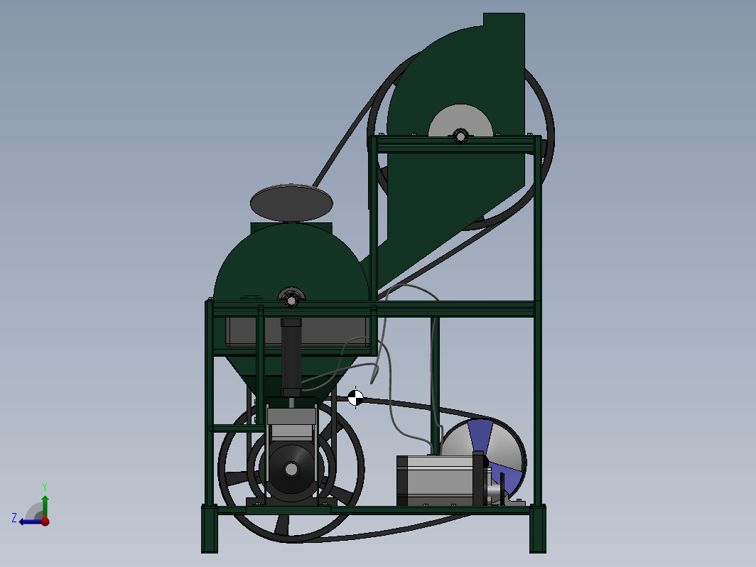 木炭挤压成型机