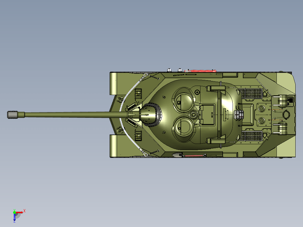 二战IS-7重型坦克