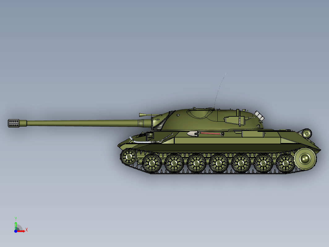 二战IS-7重型坦克