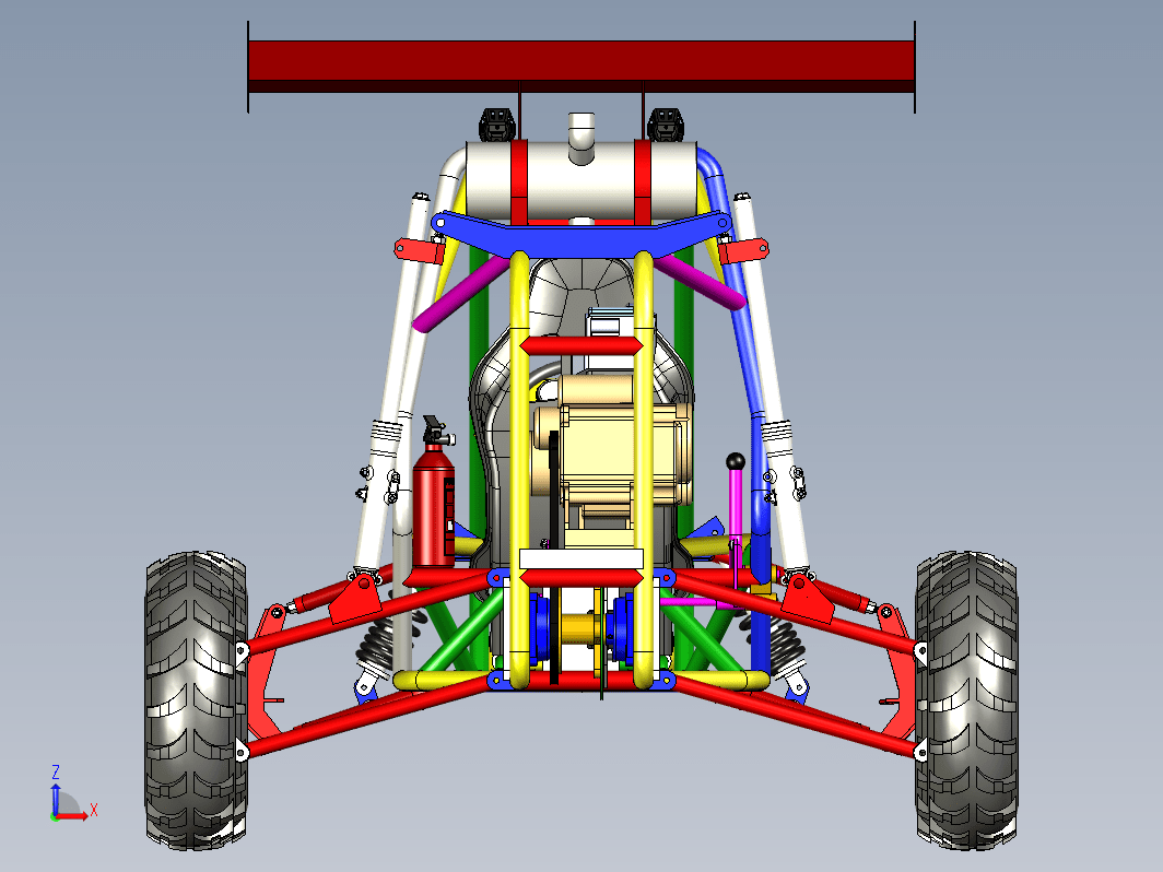 250cc卡丁车越野车结构