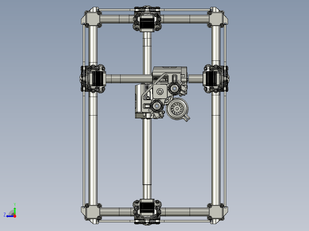 mpcnc openbuilds小型雕刻机工装结构