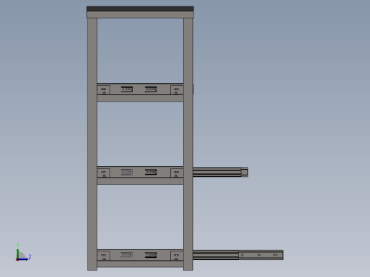 带三层抽屉工具柜缩略图