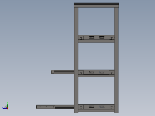 带三层抽屉工具柜缩略图