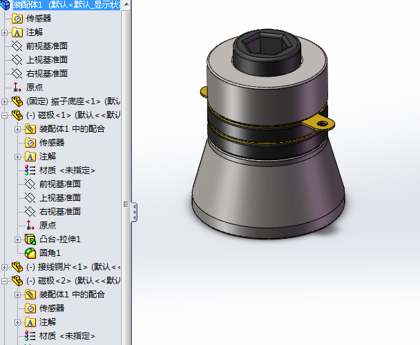 超声波振子40k三维SW2012带参