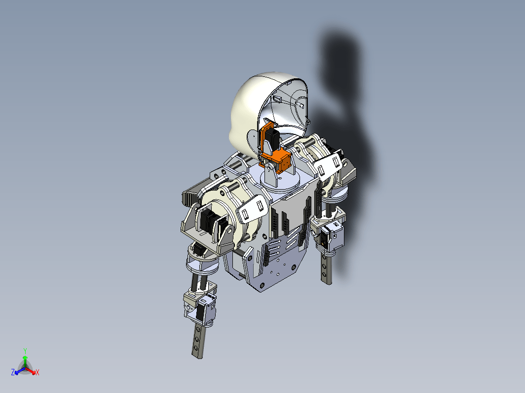 Upper body Humanoid仿人机器人上身