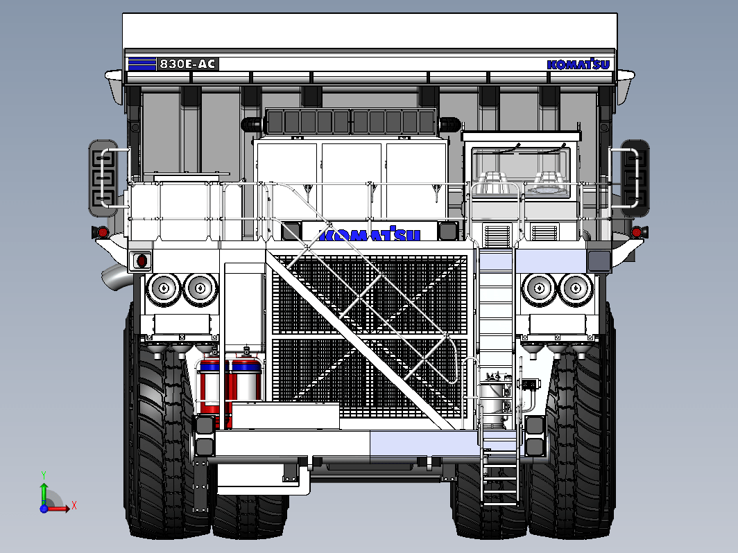 komatsu（小松）830E-AC矿用自卸卡车