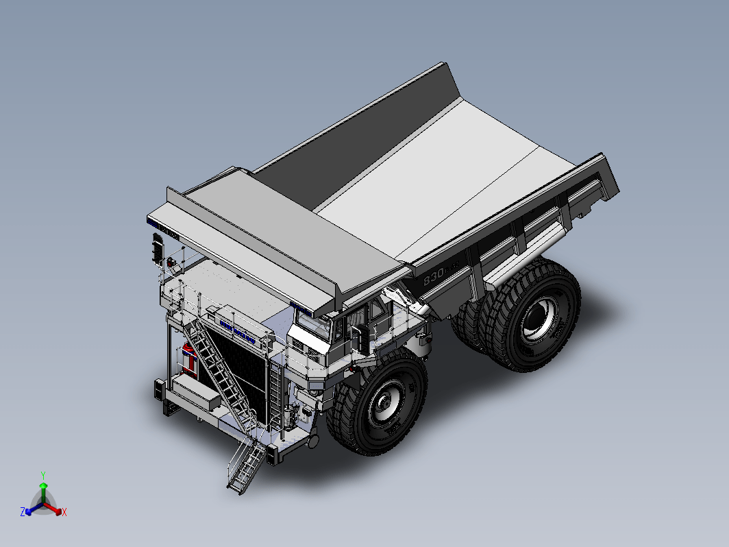 komatsu（小松）830E-AC矿用自卸卡车