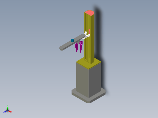 cylindrical arm柱坐标系机械臂缩略图
